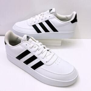 Adidas Breaknet 2.0 Men's size US 13 , UK 12.5 White Black Sneaker Casual Shoes